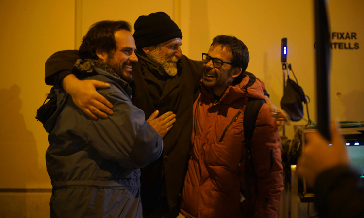 Enric Molina salió de la calle y hoy protagoniza una película sobre personas sin hogar